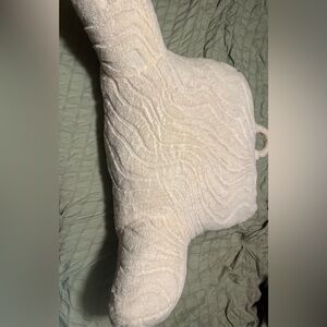 White soft lounge pillow